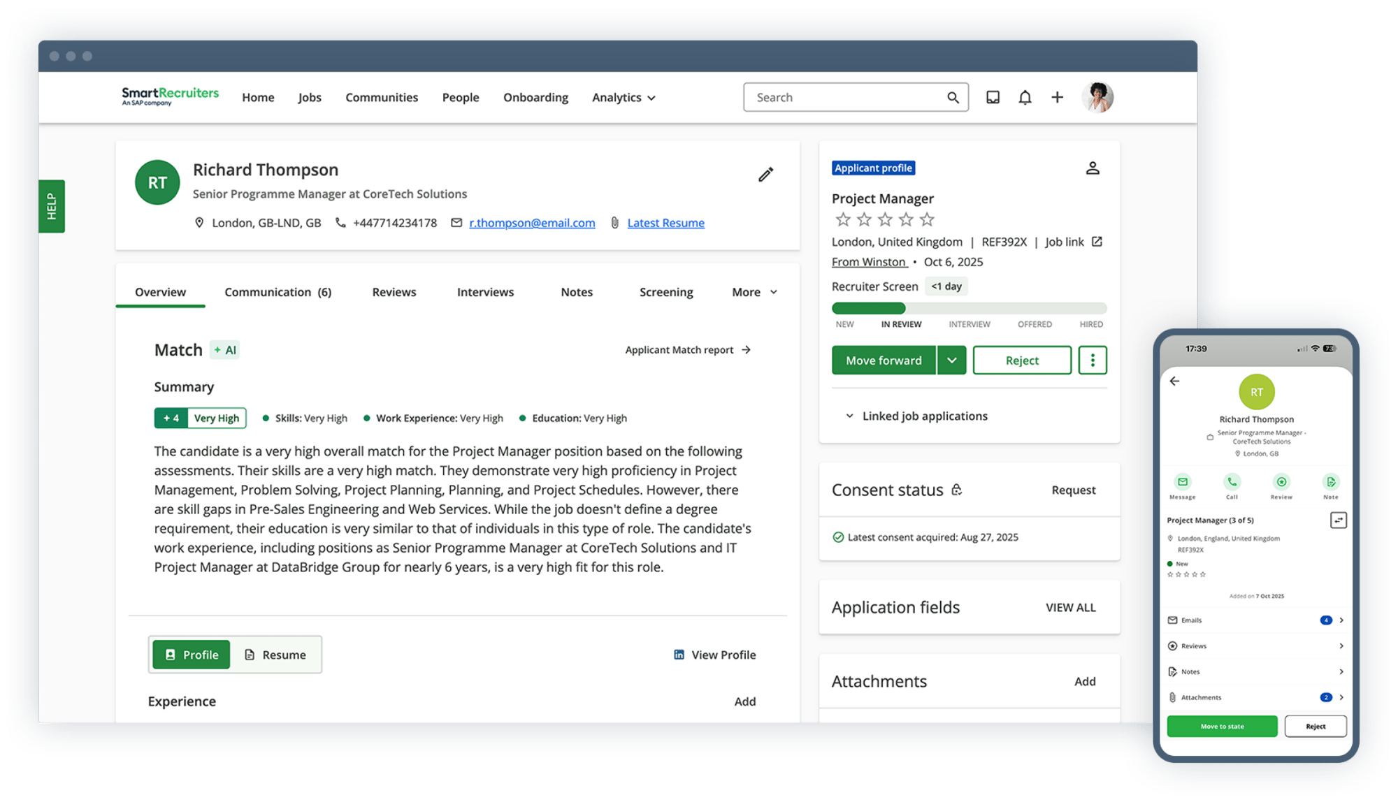 SmartRecruiters para SAP SuccessFactors SmartRecruiters para SAP SuccessFactors