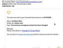 [Principais Destaques no Release SAP SuccessFactors Employee Central H1/2021]