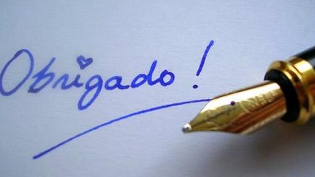 Um agradecimento especial…