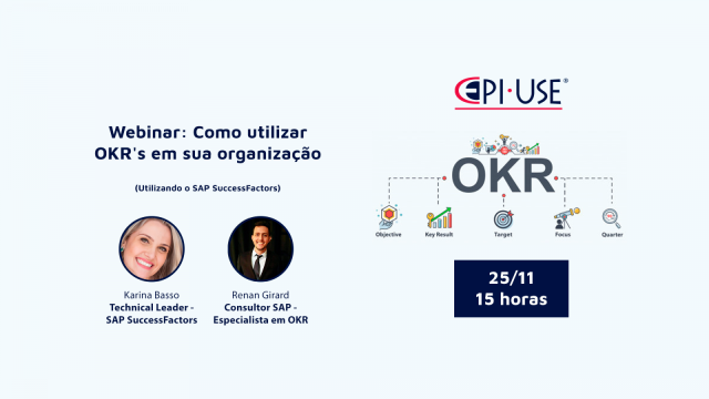 Webinar: Como utilizar OKR's em sua organização