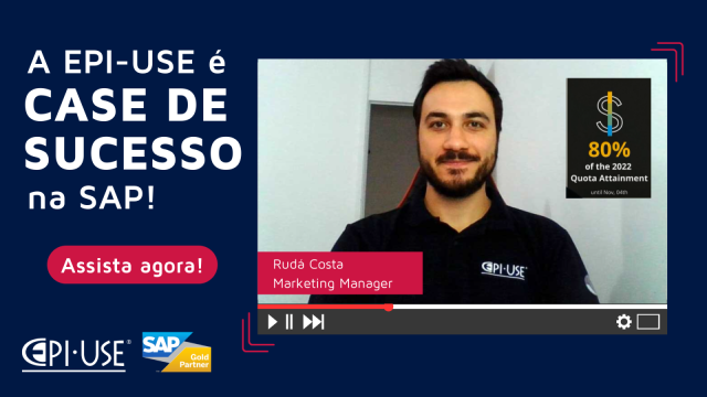 A EPI-USE é case de sucesso na SAP!