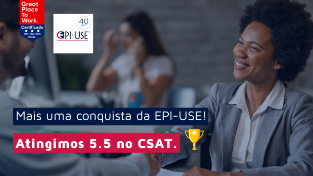 EPI-USE atinge pontuação 5/5 CSAT da ServiceNow