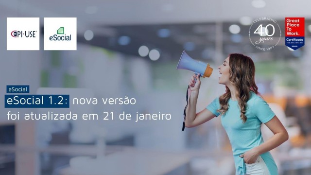 eSocial 1.2: nova versão foi atualizada em 21 de janeiro