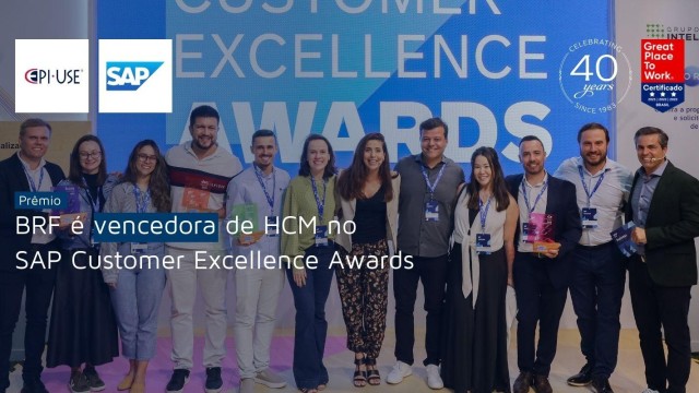 Case BRF com a EPI-USE Brasil vence prêmio da SAP