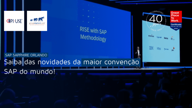 Confira a cobertura do SAP Sapphire Orlando 2024