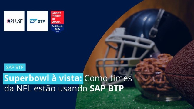 Soluções taylor made: Times da NFL utilizam o SAP BTP 