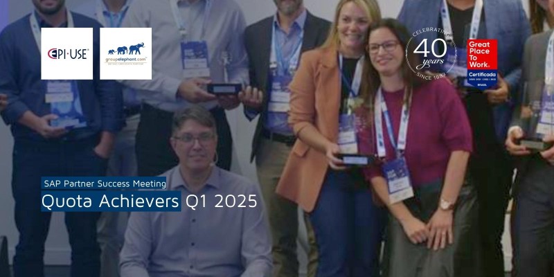 Somos SAP Partner Quota Achiever da SAP em Q1 2025