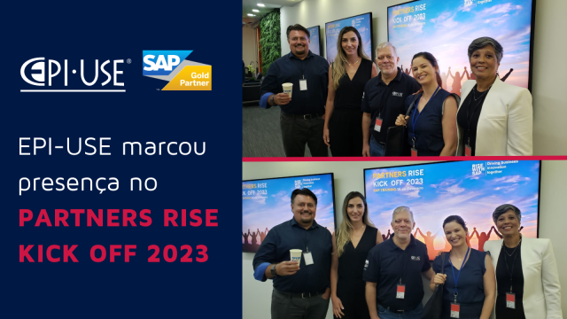EPI-USE marcou presença no SAP PARTNERS RISE KICK OFF 2023