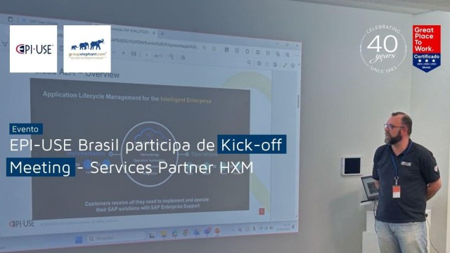 Ecossistema SAP no Kick-off Meeting - Services Partner HXM