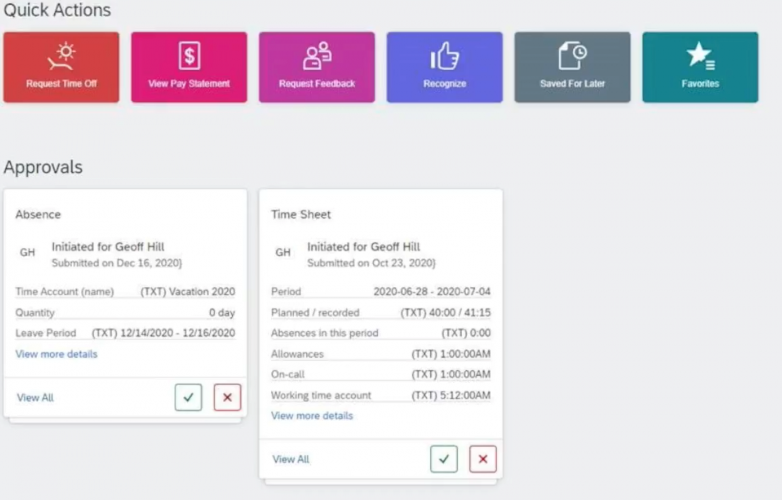 Principais Destaques no Release SAP SuccessFactors Employee Central H1/2021