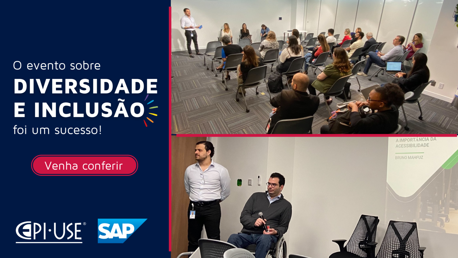 O evento de Diversidade e Inclusão foi um sucesso!