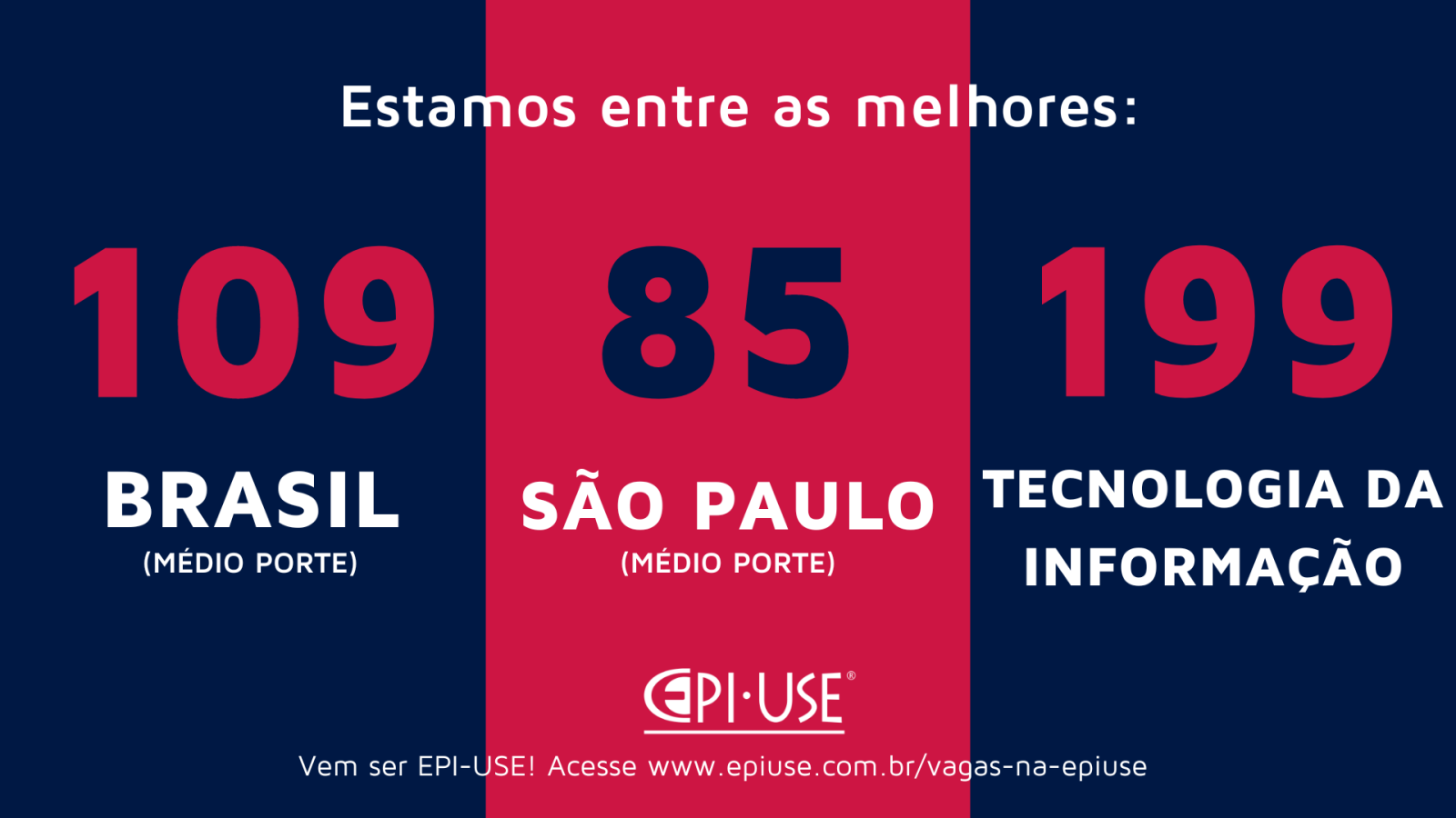 Somos GPTW pelo terceiro ano consecutivo!