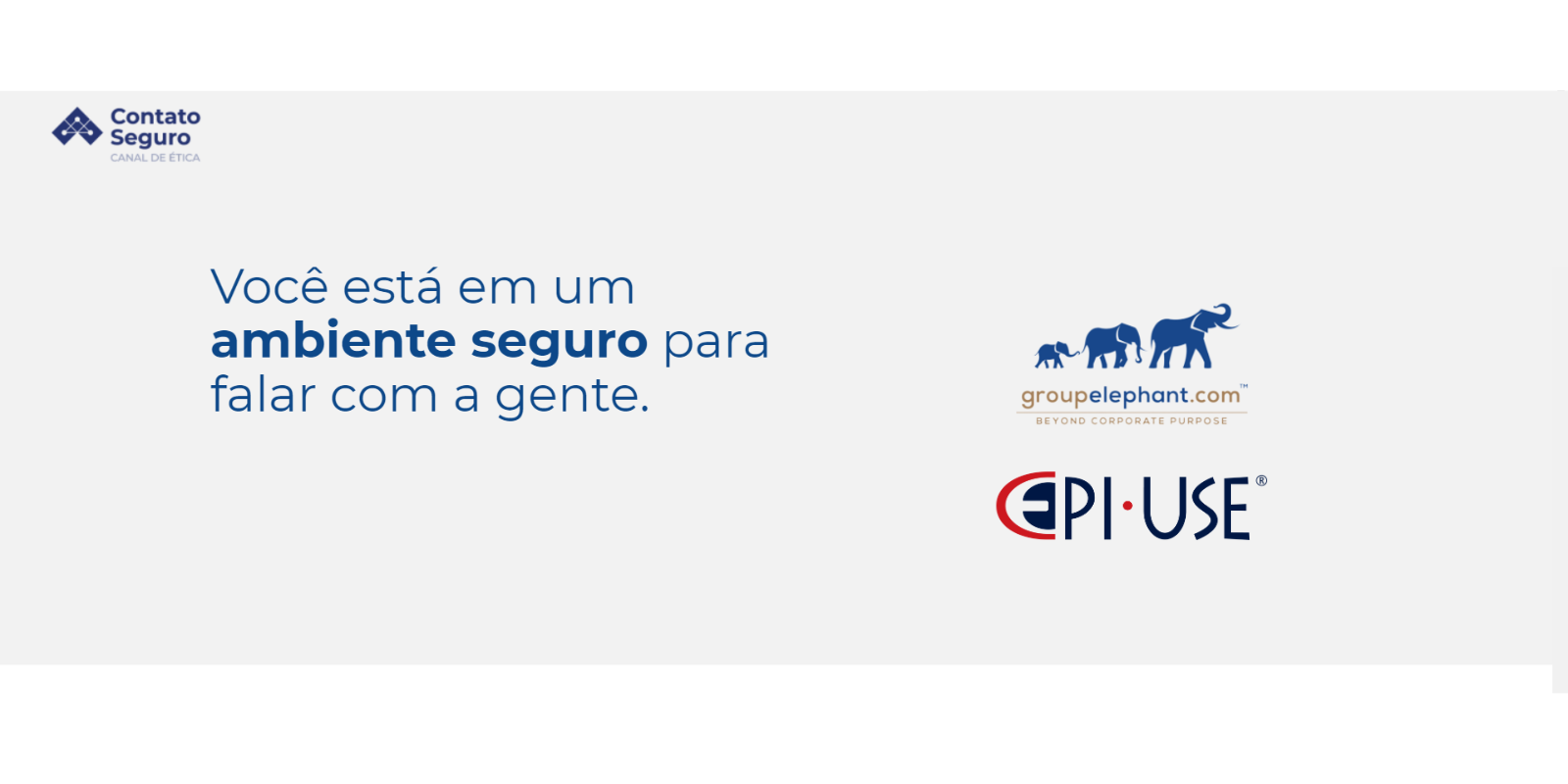Canal de Ética EPI-USE Brasil