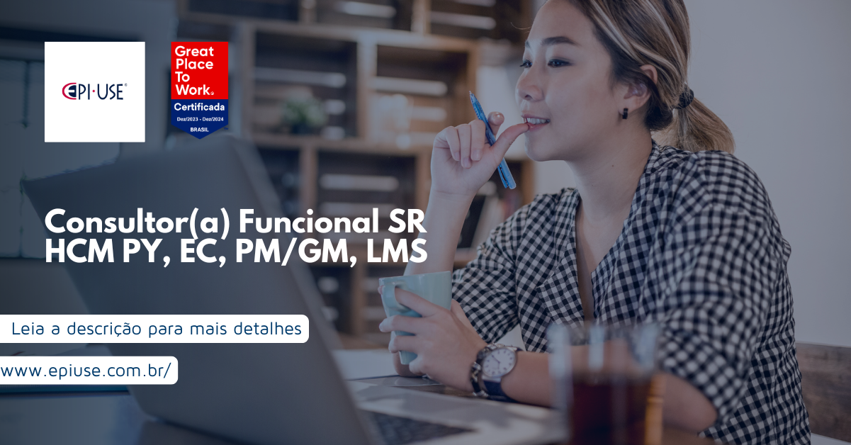 Leia sobre Consultor(a) Funcional SR  HCM PY, EC, PM/GM, LMS