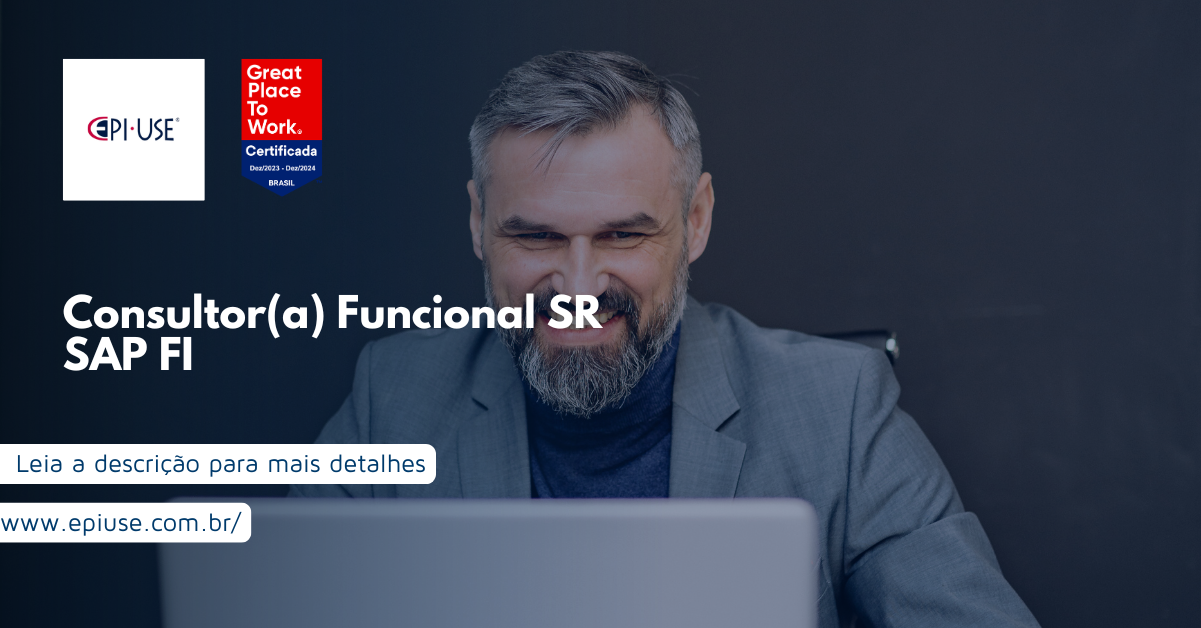 Leia sobre Consultor(a) Funcional SR SAP FI